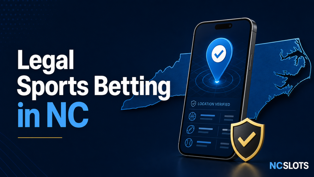 North Carolina legal sports betting guide graphic